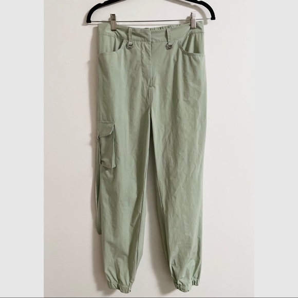 Sage Cargo Jogger Pants S/M - Picture 2 of 5